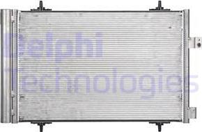 Delphi TSP0225665 - Condensator, climatizare www.parts5.com