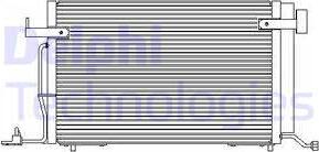 Delphi TSP0225176 - Condensator, climatizare www.parts5.com