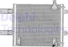 Delphi TSP0225373 - Condenser, air conditioning www.parts5.com