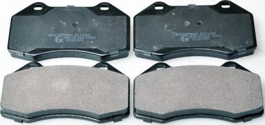 Denckermann B111268 - Brake Pad Set, disc brake www.parts5.com