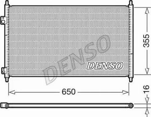 KOYORAD CD080507 - Condenser, air conditioning www.parts5.com