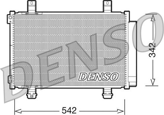 Denso DCN47005 - Condenser, air conditioning www.parts5.com