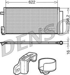 Denso DCN13110 - Condenser, air conditioning www.parts5.com