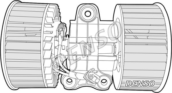 Denso DEA05004 - Ventilator, habitaclu www.parts5.com