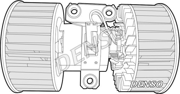 Denso DEA05002 - Ventilator, habitaclu www.parts5.com