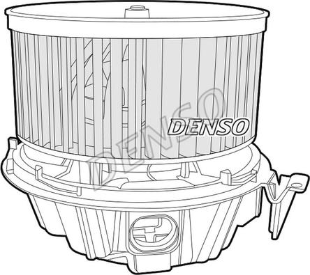 Denso DEA37001 - Ventilator, habitaclu www.parts5.com