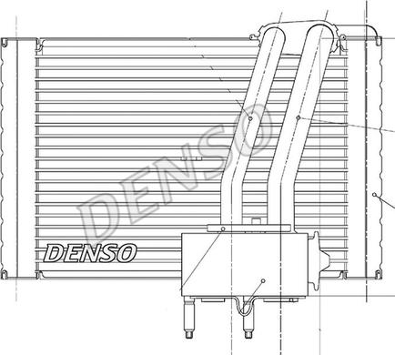 Denso DEV07005 - Evaporador, aire acondicionado www.parts5.com