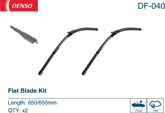 Denso DF-040 - Wiper Blade www.parts5.com