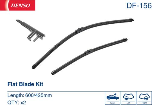 Denso DF-156 - Щетка стеклоочистителя www.parts5.com