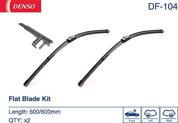 Denso DF-104 - Limpiaparabrisas www.parts5.com