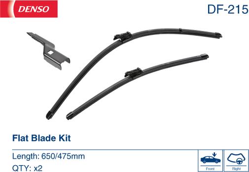 Denso DF-215 - Wischblatt www.parts5.com