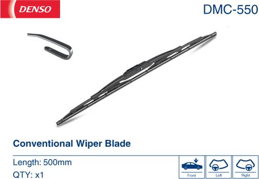 Denso DMC-550 - Metlica brisača www.parts5.com