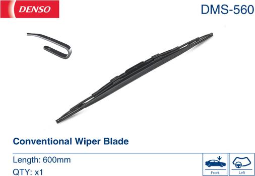 Denso DMS-560 - Silecek süpürgesi www.parts5.com