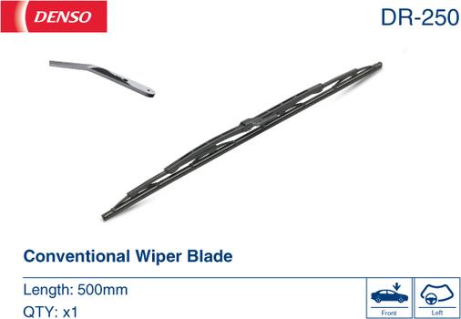 Denso DR-250 - Wiper Blade www.parts5.com