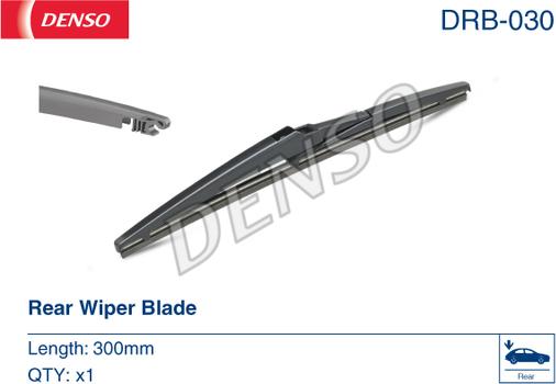 Denso DRB-030 - Limpiaparabrisas www.parts5.com