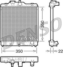 Denso DRM40003 - Hladnjak, hlađenje motora www.parts5.com