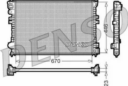 Nissens 61875 - Radiator, engine cooling www.parts5.com