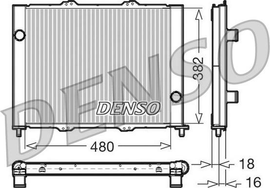 Denso DRM23099 - Cooler Module parts5.com