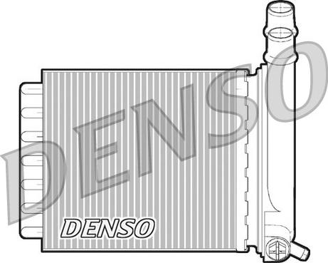 Denso DRR07007 - Heat Exchanger, interior heating www.parts5.com