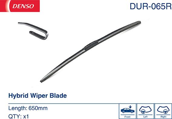 Denso DUR-065R - Перо на чистачка www.parts5.com