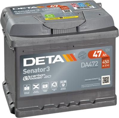 DETA DA472 - Starterbatterie www.parts5.com