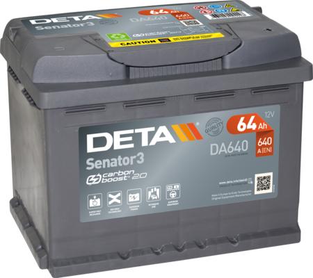 DETA DA640 - Startovací baterie www.parts5.com