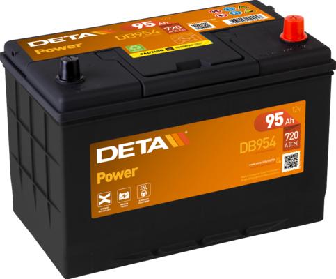 DETA DB954 - Стартерная аккумуляторная батарея, АКБ www.parts5.com