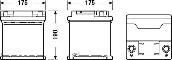 DETA DB440 - Batería de arranque www.parts5.com