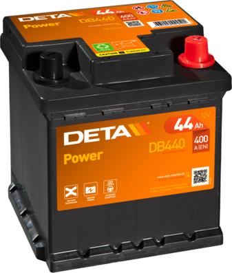 DETA DB440 - Indító akkumulátor www.parts5.com