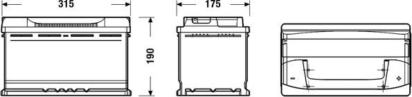 DETA DB800 - Starter Battery www.parts5.com