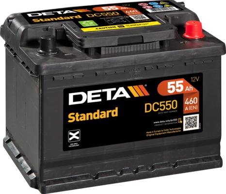 DETA DC550 - Käivitusaku www.parts5.com