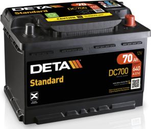 DETA DC700 - Käynnistysakku www.parts5.com