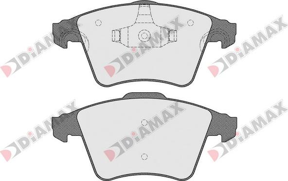 VW 7H0 698 151 E - Brake Pad Set, disc brake parts5.com