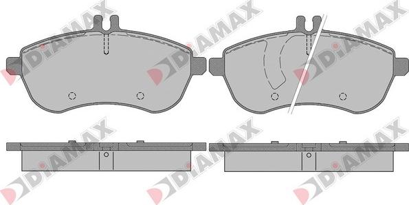 Mercedes-Benz A005 420 09 20 S1 - Piduriklotsi komplekt,ketaspidur www.parts5.com