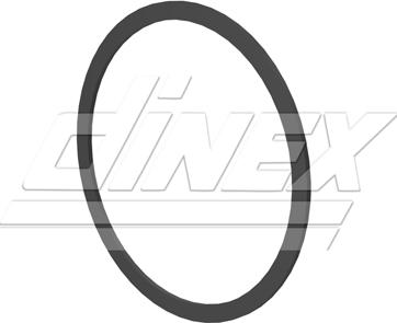 Dinex 4IL002 - Gasket, exhaust pipe www.parts5.com