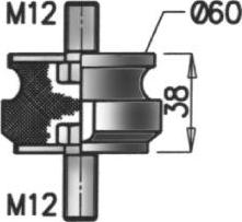 Dinex 21820 - Holder, exhaust system parts5.com