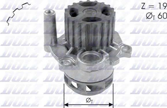 DOLZ A197 - Water Pump www.parts5.com