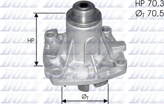 DOLZ A131ST - Bomba de agua www.parts5.com