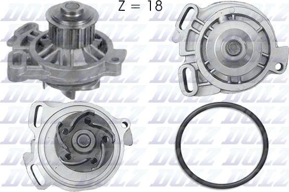 DOLZ A176 - Pompa apa www.parts5.com