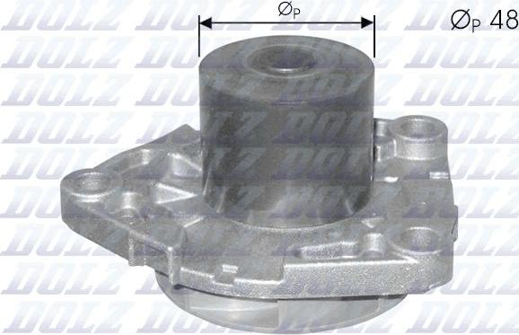 DOLZ A300 - Water Pump www.parts5.com