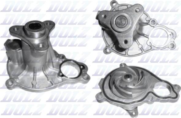 DOLZ B255 - Water Pump www.parts5.com