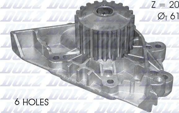 DOLZ C124 - Vodné čerpadlo www.parts5.com