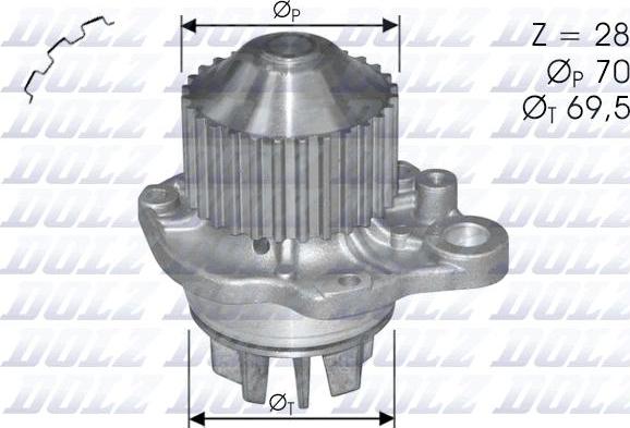 DOLZ C121 - Bomba de agua www.parts5.com