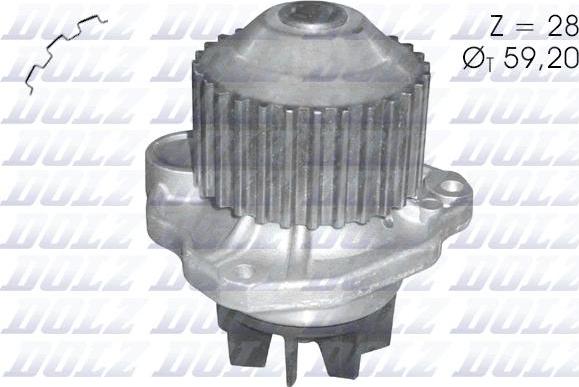 DOLZ C123 - Pompa apa www.parts5.com