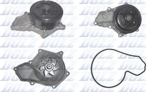 DOLZ H145 - Water Pump www.parts5.com