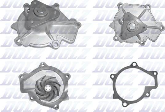 DOLZ K112 - Water Pump www.parts5.com