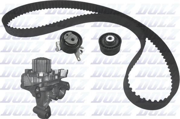 DOLZ KD056 - Водяной насос + комплект зубчатого ремня www.parts5.com