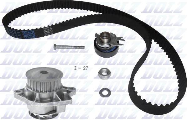 DOLZ KD053 - Water Pump & Timing Belt Set www.parts5.com