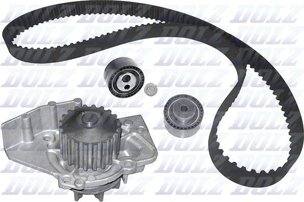 DOLZ KD008 - Pumpa za vodu + komplet zupčastog kaiša www.parts5.com