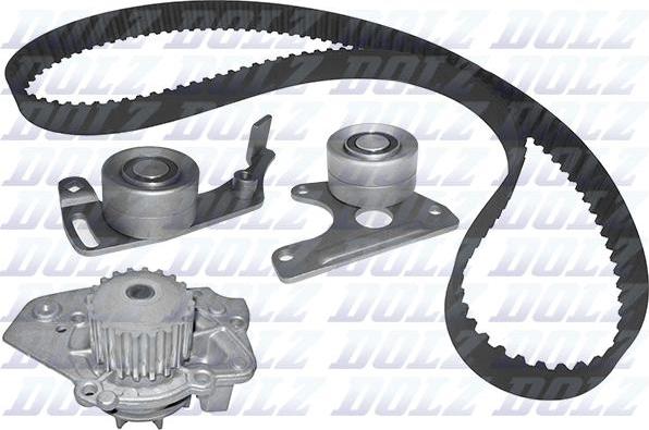 DOLZ KD011 - Water Pump & Timing Belt Set www.parts5.com